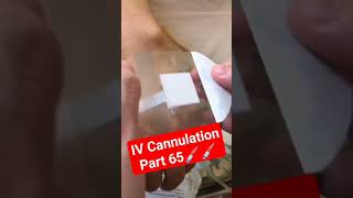 IV Cannulation  Part 65  ICU shorts ventilator medical youtubeshorts [upl. by Neo592]