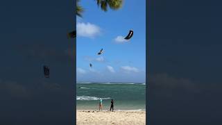 Sending it in paradise  kiteboarding [upl. by Nolra803]