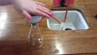 Filtration using a buchner funnel [upl. by Beau]