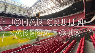 Johan Cruijff Arena Amsterdam Tour  Ajax Stadium and Museum  Netherland [upl. by Etnoed]