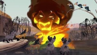 Lion Guard Scars Scheme amp Meeting Laini  The Kilio Valley Fire HD Clip [upl. by Triplett]