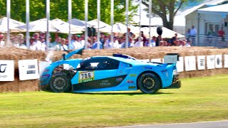 BEST OF Goodwood Festival of Speed 2024 Day 4  Crash Verstappen F40 LM Oilstainlab Half 11 [upl. by Namyl411]