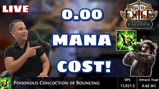 🔴 LIVE KHÔNG TỐN MANA  POISON CONCOCTION OF BOUNCING  SETTLERS OF KALGUUR  POE 325 [upl. by Slrahc]