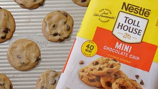 How to Make Nestle Toll House Mini Chocolate Chip Cookie Dough [upl. by Essy907]