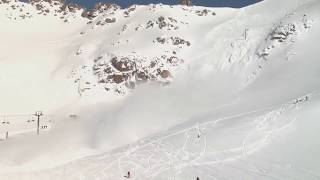 VALANGHE Caso 12 Provocata da Snowboarder su impianto risalita e pista da sci [upl. by Gilmour]