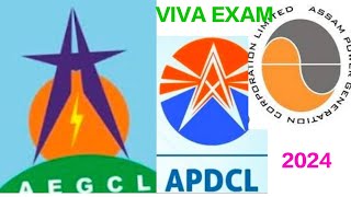 APDCL AEGCL amp APGCL VIVA EXAM IMPORTANT TOPICS 2024 ASSAM [upl. by Maiocco]