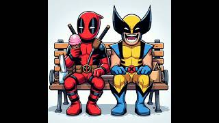 Wolverine and DeadPool HAPPPY DAYS [upl. by Carnahan]