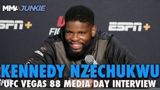 Kennedy Nzechukwu Not Taking Old Dog Ovince Saint Preux Lightly  UFC Fight Night 239 [upl. by Iggem]