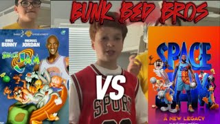 Bunk bed bros ep1  space jam vs space jam a new legacy [upl. by Anahc]