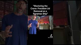 How are we take Hatch covers off a Panamax ship [upl. by Annirok9]