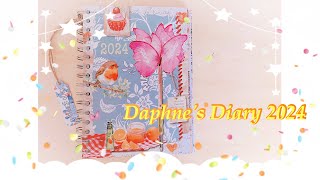 【紙物好き】Daphnes Diary 2024 [upl. by Burra]