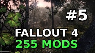 Lets Play Fallout 4 MODDED Part 5 Abernathy Farm [upl. by Aidahs77]