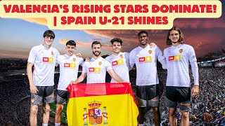 Valencia’s Young Talents Lead Spain U21 to European Glory  Qualifier Highlights [upl. by Tench]