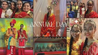 Annual Function and My Birthday Vlog ❤️  Tavleen Kaur Vlogs [upl. by Fitalludba]