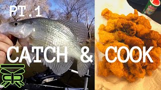 CRAPPIE Catch amp Cook Pt 1 [upl. by Velick]