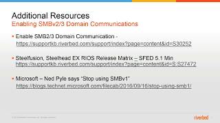 How To Enable SMB23 Domain Communication on SteelHeads [upl. by Cherianne]