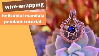 helicoïdal mandala tutorial [upl. by Morry]