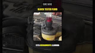 Block Tester Fluid es un método para detectar presencia de combustión en el sistema de refrigeración [upl. by Tomlinson414]