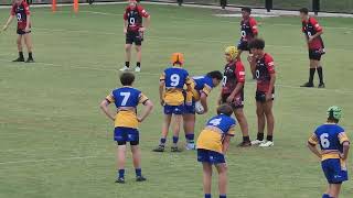 Mudgeeraba Redbacks Vs Marist Rams Lismore Trial game [upl. by Kcirderfla]