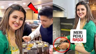 its Delicious 😋 Parineeti Chopras first Rasoi dish Impressed husband Raghav Chadha and Family [upl. by Westbrook]