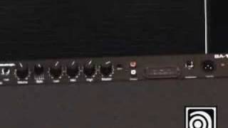 BA Series Bass Combo Amps from Ampeg [upl. by Nenad712]