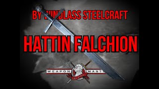 Hattin Falchion Sword Review [upl. by Ilyk]