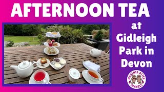 Fancy Afternoon Tea at Gidleigh Park in Devon  American Eats Afternoon Tea [upl. by Ileane585]