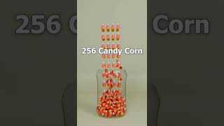 Candy corn Physic Simulation 3d blender art [upl. by Mallorie150]