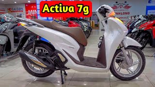 Honda Activa 7G  Price Launch Date In India Top Speed Mileage New Design Colours amp More 🤩🛵 [upl. by Marcile]