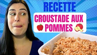 Recettes typiques du Québec  la croustade aux pommes [upl. by Ahsinauj669]