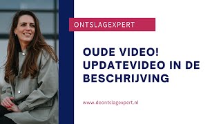 OUDE VIDEO Hoe werkt ontslag na 2 jaar ziekte Waar moet jij opletten [upl. by Eixid]