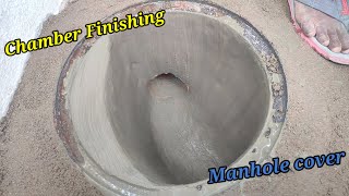 Manhole Cover Fitting  Chamber Finishing  Drainage work [upl. by Samuele]