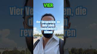 Vier Versprechen die dein Leben revolutionieren können [upl. by Leonerd]