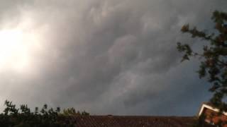 Storm Cloud Rolling Over Folkestone [upl. by Ireg740]