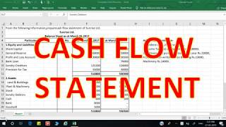 Cash Flow Statement By Deepak Gupta2 [upl. by Adai]