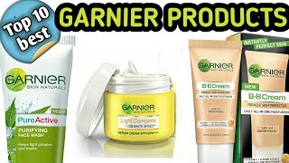 10 Best Garnier Products in India With Price  Best in Beauty [upl. by Yenots]