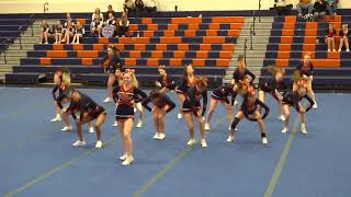 East SyracuseMinoa High School Cheer Team SCAC League Cheer Competition Jan 24 2024 ESM Spartans [upl. by Llertnov]