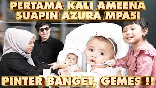 PERTAMA AMEENA SUAPIN AZURA ATTA AUREL GEMES [upl. by Neddy564]