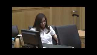 Jodi Arias Hides Something In Jennifer Willmotts Chair 41213 [upl. by Ecilahc]