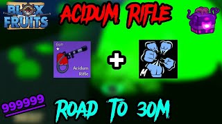 Acidum Rifle amp Dark Awakened Bounty Hunting  Update 20  Blox Fruits [upl. by Iz]