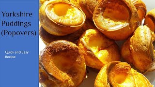 Yorkshire Puddings Popovers [upl. by Nivrae]