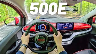 2024 Fiat 500e  POV Test Drive [upl. by Atiuqnahs582]