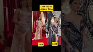 Kylie Padilla at GMA GALA Best in Gown  Congratulations ate Kylie [upl. by Klinges]