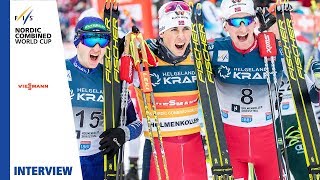 Jarl M Riiber  quotA very special racequot  Oslo  Gundersen LH  FIS Nordic Combined [upl. by Nylegna]