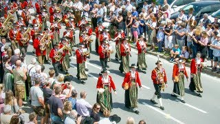 🎶 69 Bundesmusikfest in Lechaschau 2018  Marschmusikbewertung [upl. by Osicran]