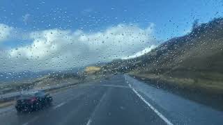 Crossing Hornbrook Hills In Fine Weather California [upl. by Atteloj]