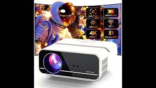 DBPOWER Projector 4K Review 600ANSI FHD Native 1080P 5G WiFi TwoWay Bluetooth [upl. by Aube]