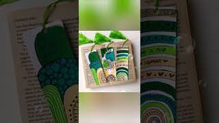 Diy bookmark 💫Most beautiful bookmark 💫elegant bookmark 🌈🌈mandala art colour full book marks🌈🌈 [upl. by Atsirhcal337]