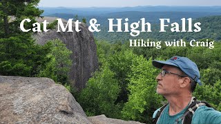 High Falls and Cat Mt 19Mile Loop Hike from Wanakena NY [upl. by Ahtel]