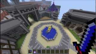 MInecraft PC  Awesome Hyrule Castle made by Kezsonaj DOWNLOAD IN DESCRIPTION [upl. by Ahsika]